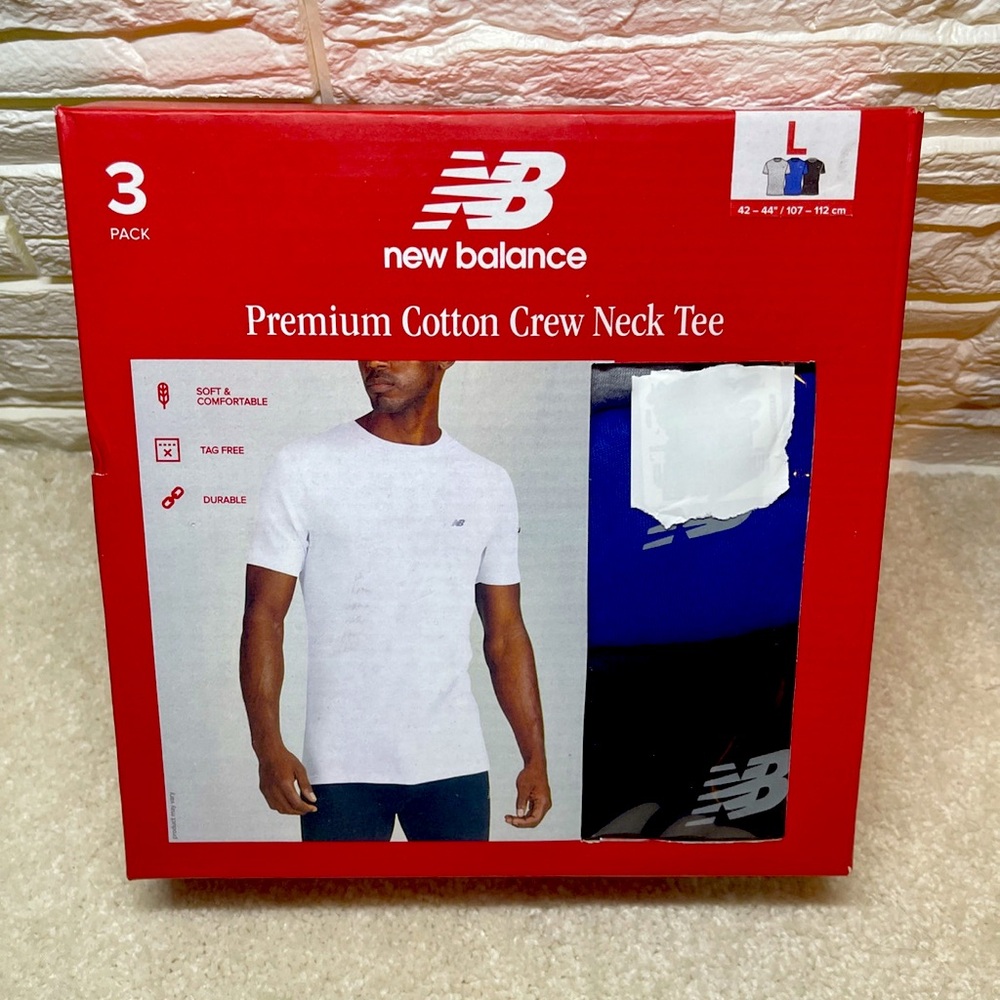New Balance Solid T-Shirts for Men